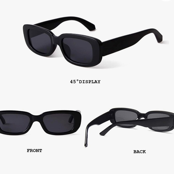 DOLLGER Retro 90’s Vintage Narrow Sunglasses NWOT - Picture 2 of 8